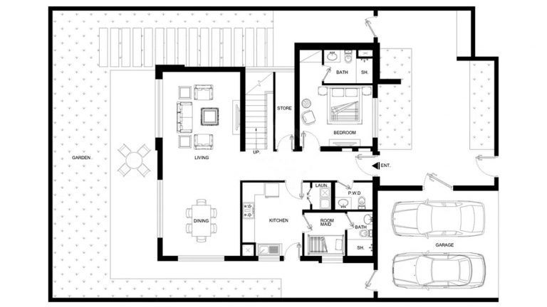 Azha Community 5 Bedroom Villa Type Floor plan